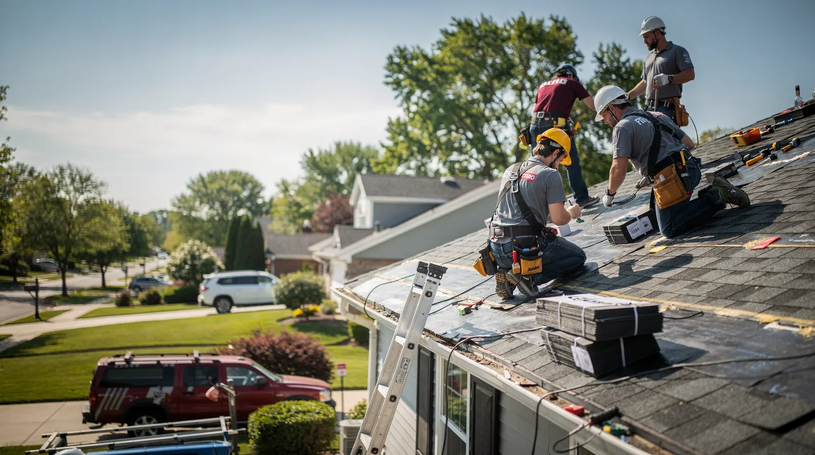 Roof Repair in Crete, IL around you